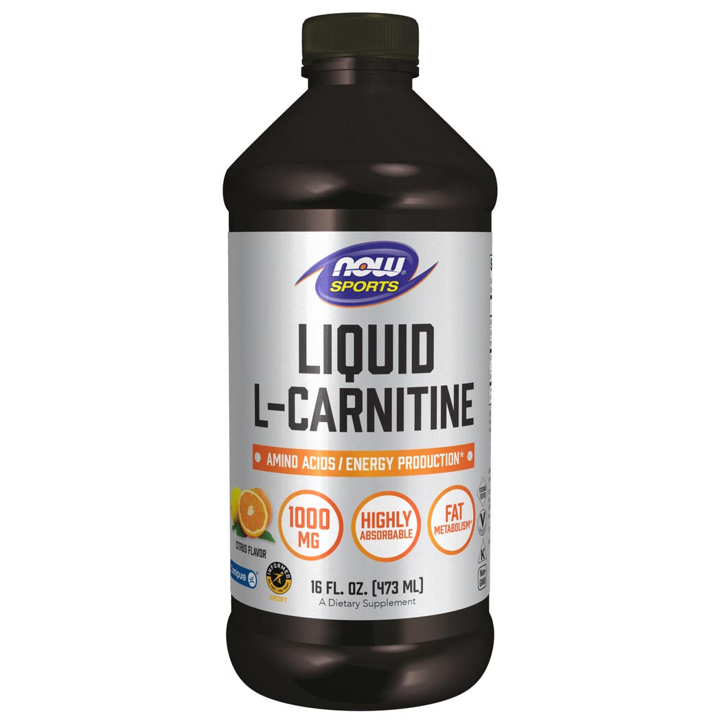 Now Sports L-Carnitine, 1000 Mg , 473 ml ,Citrus