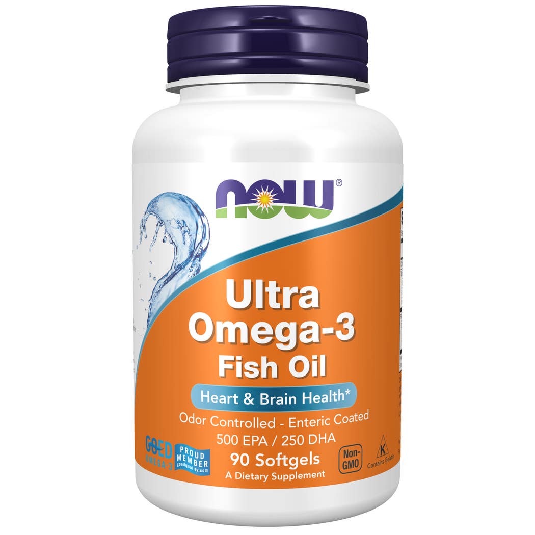 Now Foods Ultra Omega-3 Fish Oil ,1000 Mg, 90 Soft gels