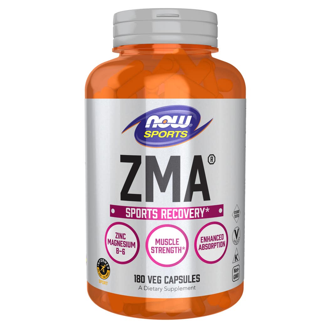 Now Sports ZMA , 800 Mg , 180 Veg Capsules