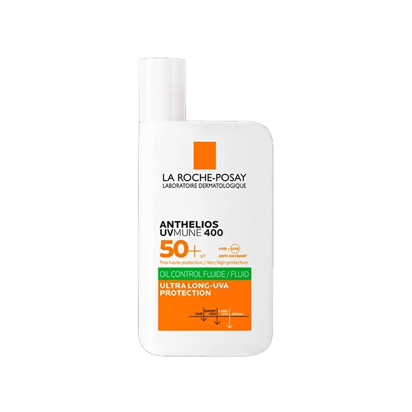 La Roche Posay Anthelios Uvmune400 Oil Control Fluide Spf50 Facial Sunscreen for Combination and Oily 50