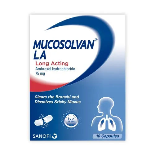 Mucosolvan La 75mg 10 Capsule
