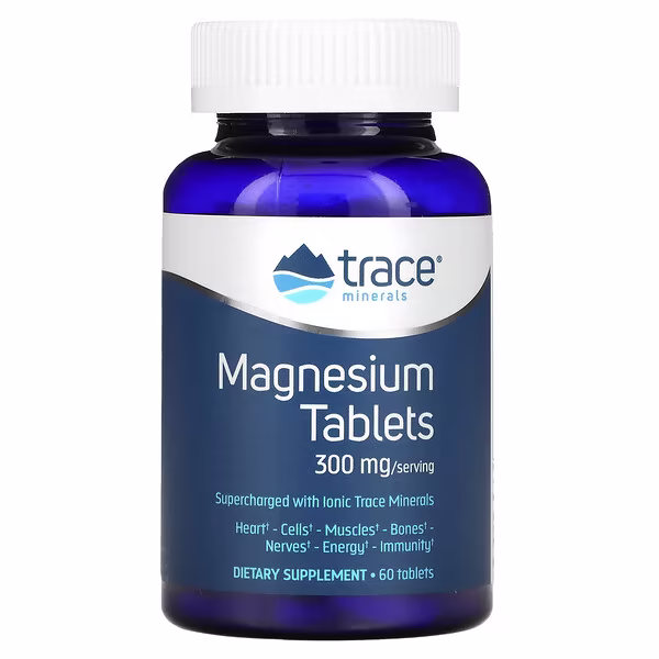 Trace, Magnesium, 60 Tablets