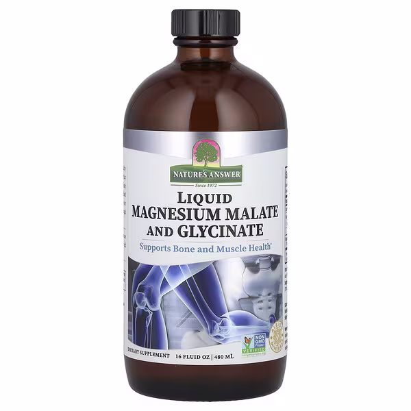 Nature's Answer, Liquid Magnesium Malate and Glycinate, 480 ml
