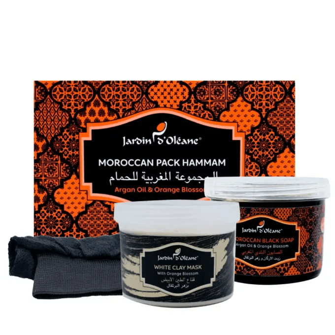 Jardin d'Oleane Argan Oil & Orange Blossom Moroccan Pack Hammam