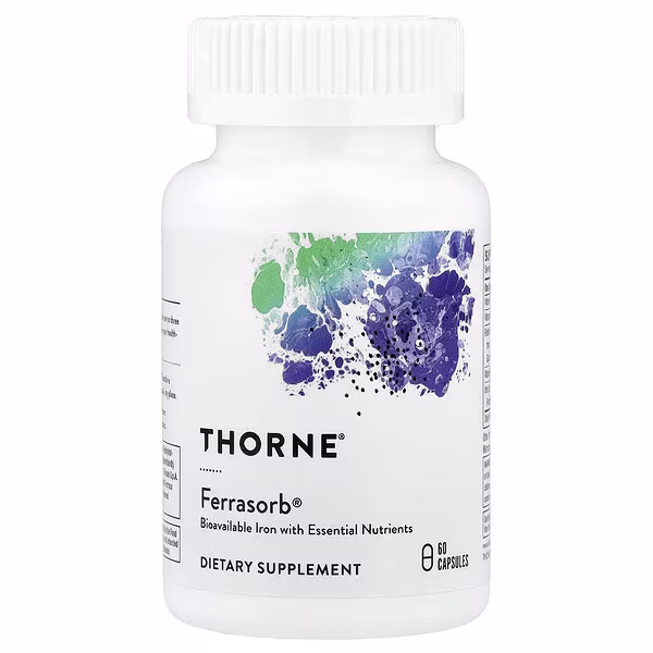 Thorne, Ferrasorb®, 60 Capsules