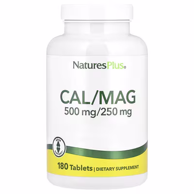 NaturesPlus, Cal/Mag, 180 Tablets