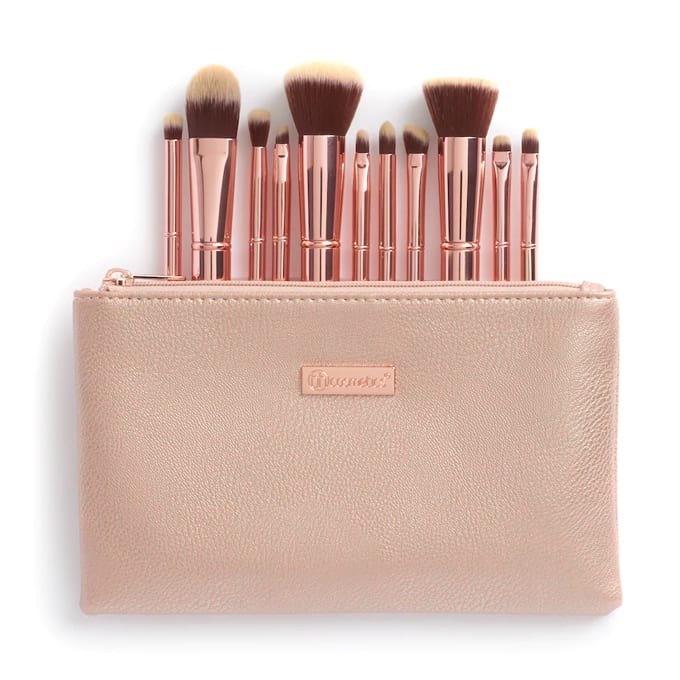 BH Cosmetics Metal Rose Brush Set - 11 Piece - Image 5
