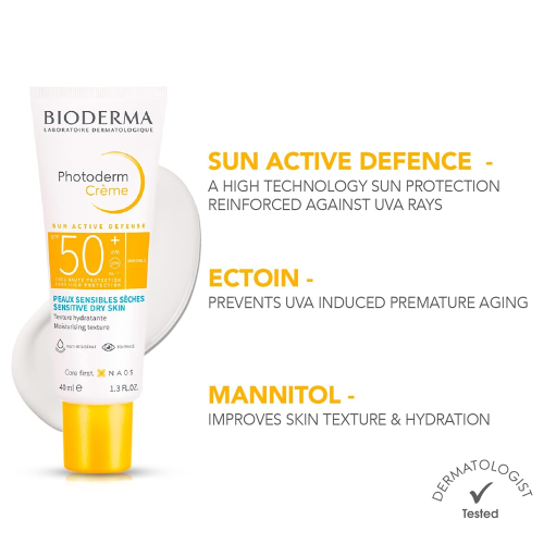Bioderma Photoderm Cream SPF 50+ Sunscreen Clear - 40ml - Image 3
