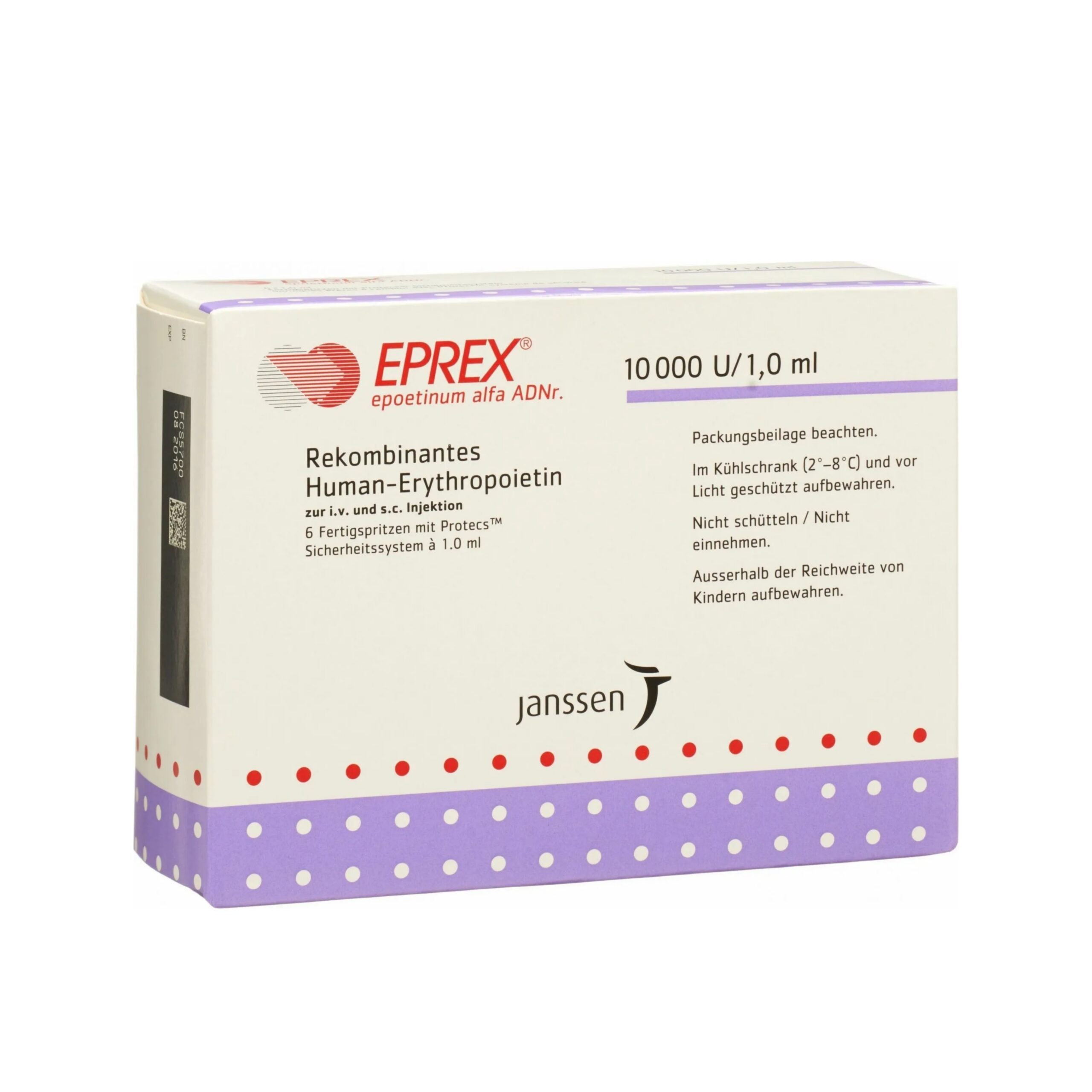 Eprex 10000 IU Pre-Filled Syringe 6 pieces