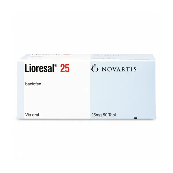Lioresal 25 mg 50 Tablets