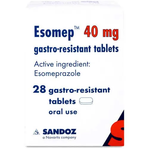 Esomep 40 mg esomeprazole Tablets × 28