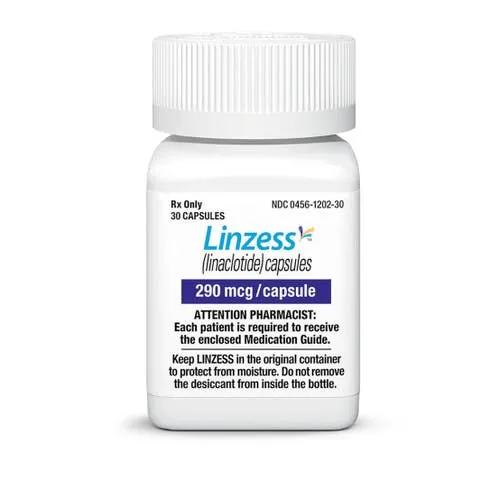 Linzess 290 µg Linaclotide 30 Capsules