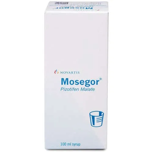 Mosegor 50 µg/mL Pizotifen Syrup 100 mL