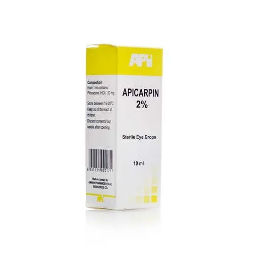 Apicarpin 2% Eye Drops 10 mL