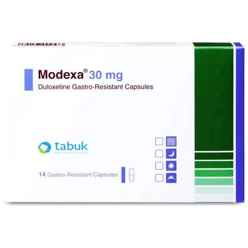 Modexa 30 mg 14 capsules