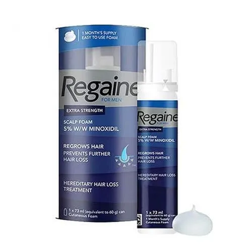 Regaine Men Topical Foam Spray 60 Gm
