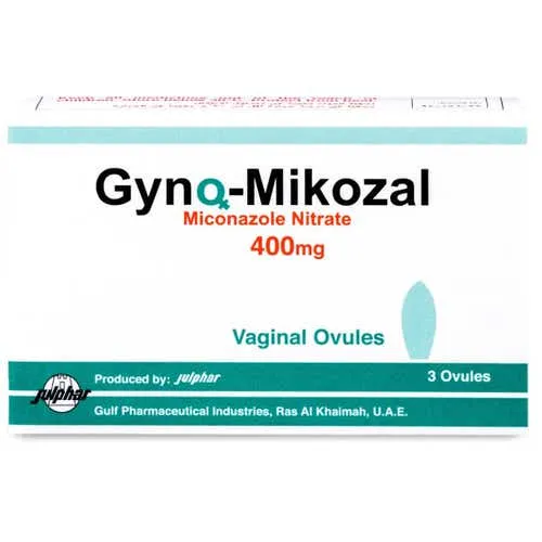 Gyno-Mikozal 400 mg Vaginal Ovule 3pcs