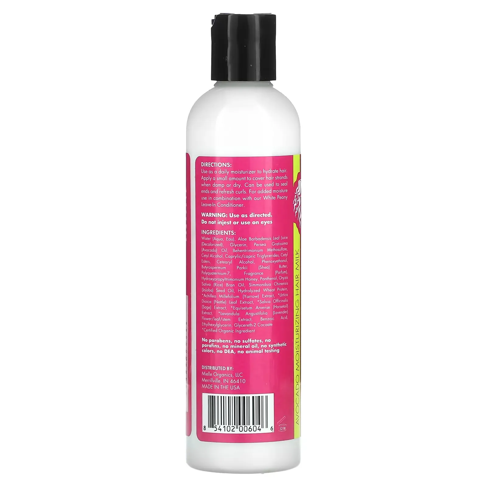 Mielle Moisturizing Avocado Hair Milk 240ml - Image 2