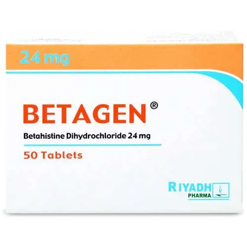 Betagen 24 mg betahistine Tablets × 50