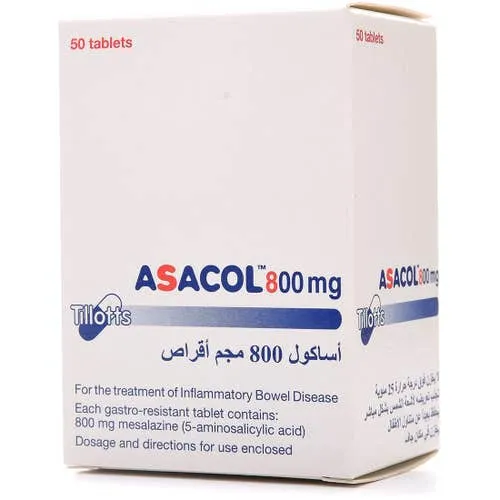 Asacol 800 mg Mesalazine Tablets 50 Count