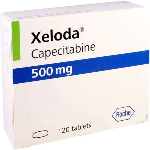 Xeloda 500 mg capecitabine Tablets × 120