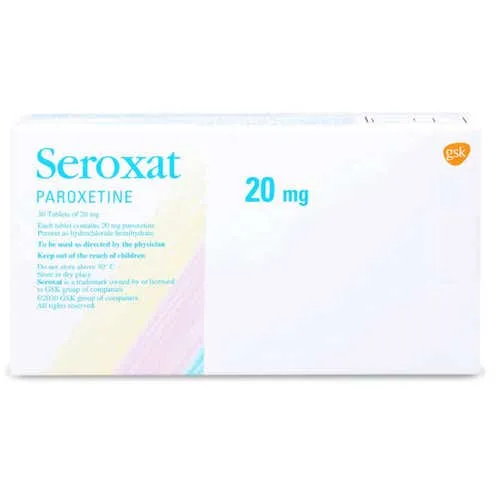 Seroxat 20 mg 30 Tablet
