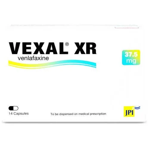 Vexal XR 37.5mg 14 Capsules