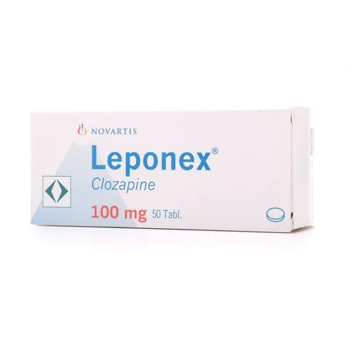 Leponex 100 mg 50 Tablets