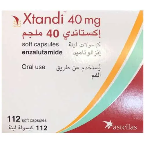 Xtandi 40 mg enzalutamide Capsules × 112