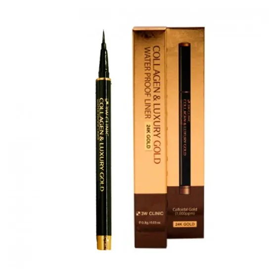 3W Clinic Collagen & Luxury Gold Waterproof Liner (0.8g)