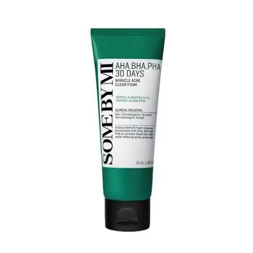 SOME BY MI AHA.BHA.PHA 30 Days Miracle Acne Clear Foam 50ml