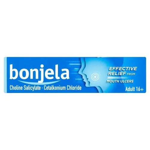 Bonjela Adult Mouth Ulcer Gel 15Gm