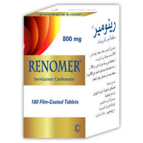 Renomer 800 mg Sevelamer Film‑Coated 180 Tablets