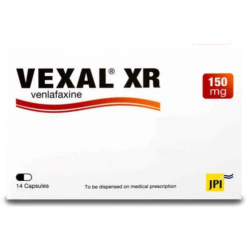 Vexal XR 150mg 14 Capsules