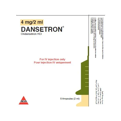 Dansetron 4 mg/2 mL Ondansetron Injection Ampoules Pack of 5