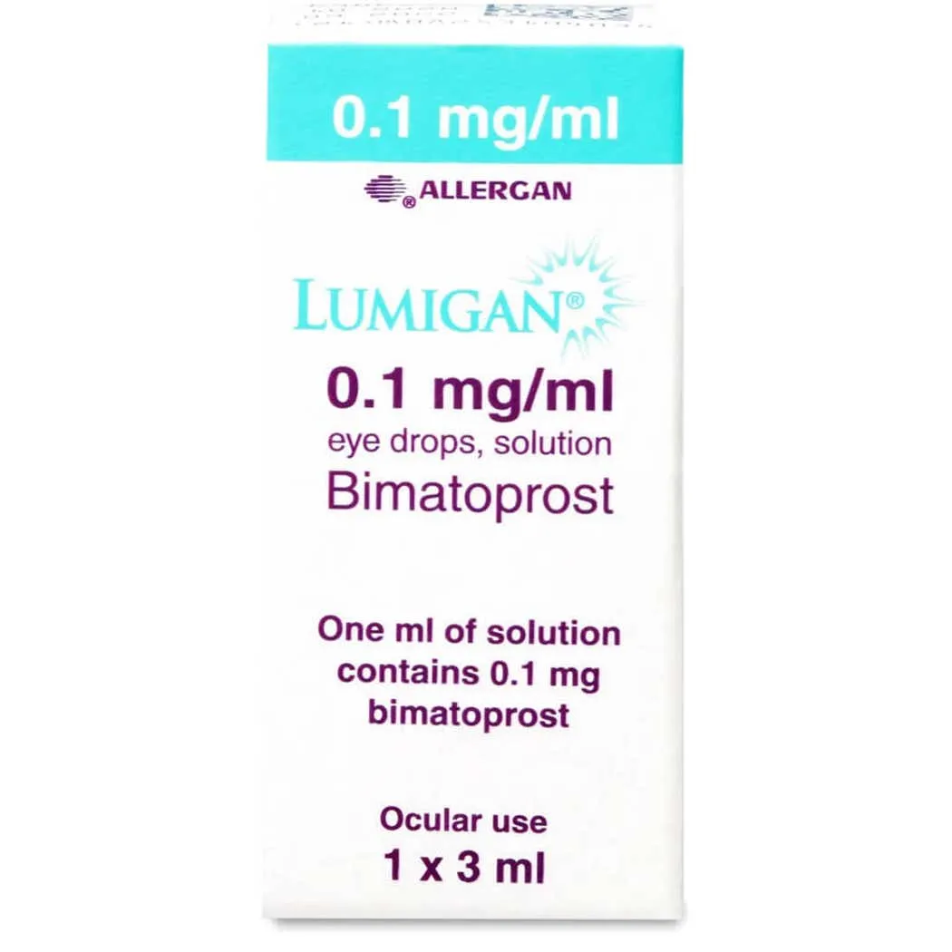 Lumigan 0.1 mg/ml Eye Drop 3 mlLumigan 0.1 mg/ml Eye Drop 3 ml