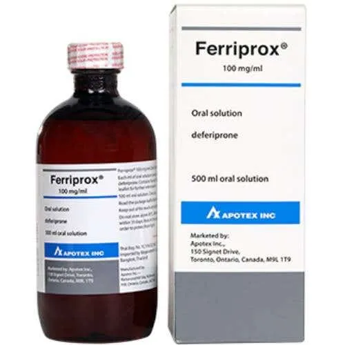 Ferriprox 100 mg/ml Oral Solution 500 ml