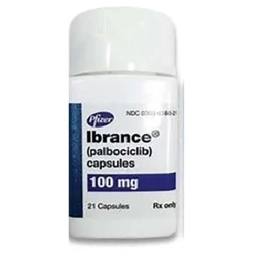 Ibrance 100 mg Palbociclib Capsules 21 Count