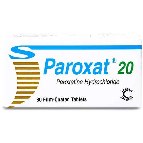 Paroxat 20 mg 30 Tablets