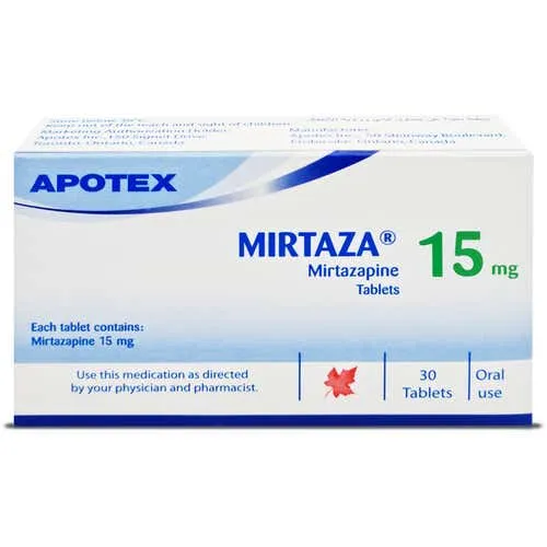 Mirtaza 15 Mg 30 Tablet