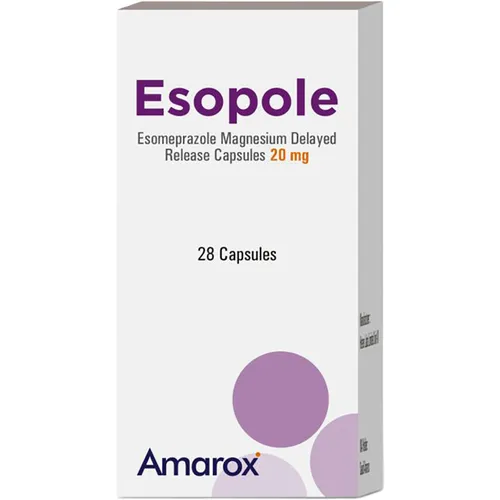 Esopole 20mg Cap 28 Capsules