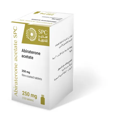 Abiraterone SPC 250 mg abiraterone acetate Tablets × 120