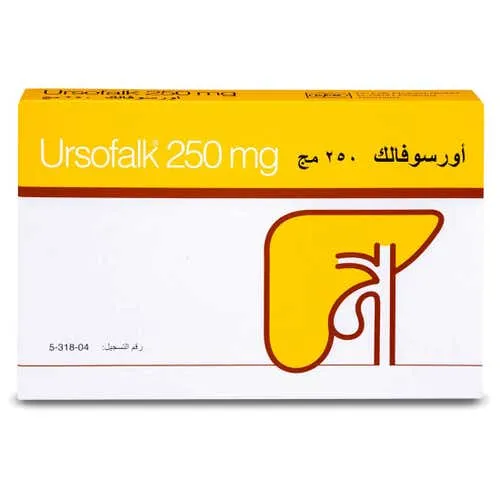 Ursofalk 250 mg Ursodeoxycholic acid Capsules × 50