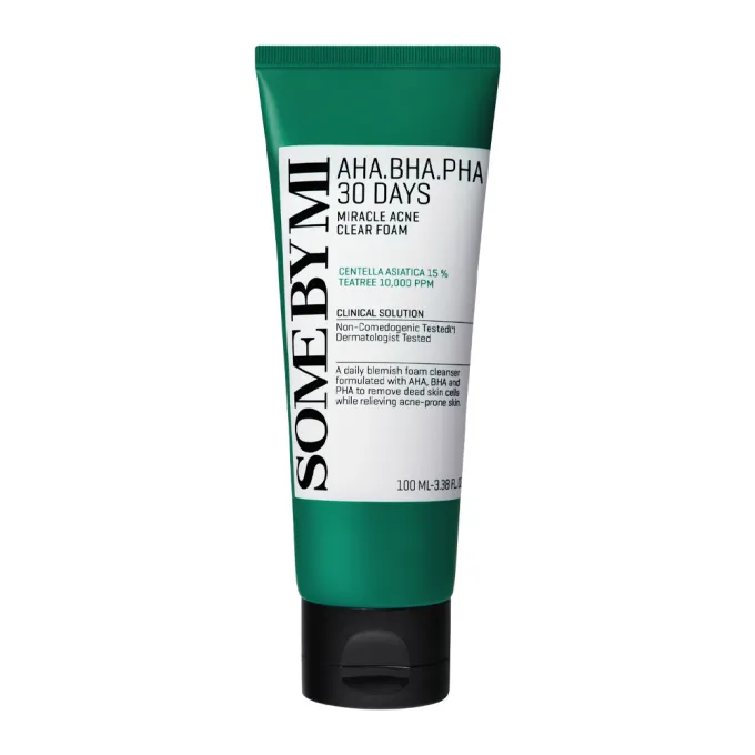 SOME BY MI AHA-BHA-PHA 30Days Miracle Acne Clear Foam 100ml