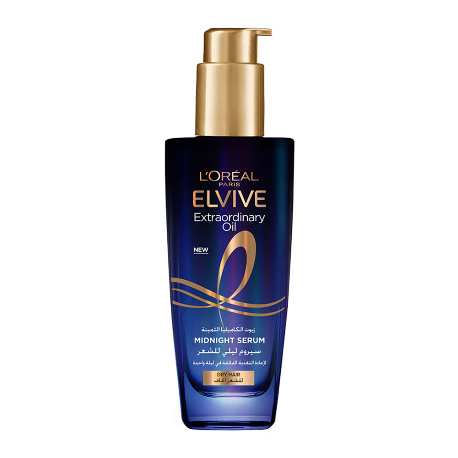 LOreal Paris Elvive Extraordinary precious camellia oil Midnight Serum for Dry Hair - 100ml