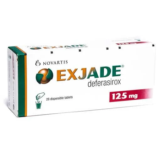 Exjade 125mg 28 Tablets