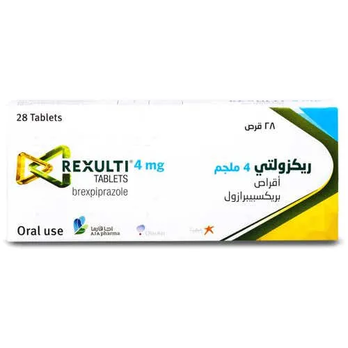 Rexulti 4 mg 28 tablets