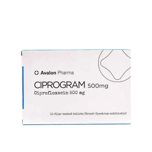 Ciprogram 500 mg Tablet 10 pcs