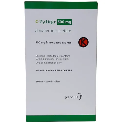 Zytiga 500 mg abiraterone acetate film‑coated Tablets × 60