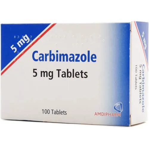 Carbimazole 5 mg 100 Tablet
